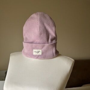Rag & Bone Addison Beanie in Lilac